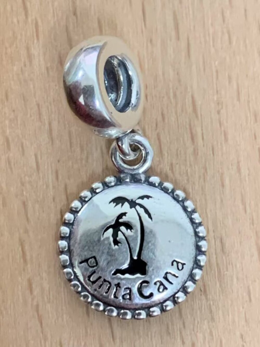 Pandora Punta Cana Dominican Republic Charm, S925 Silver Jewelry Bracelets